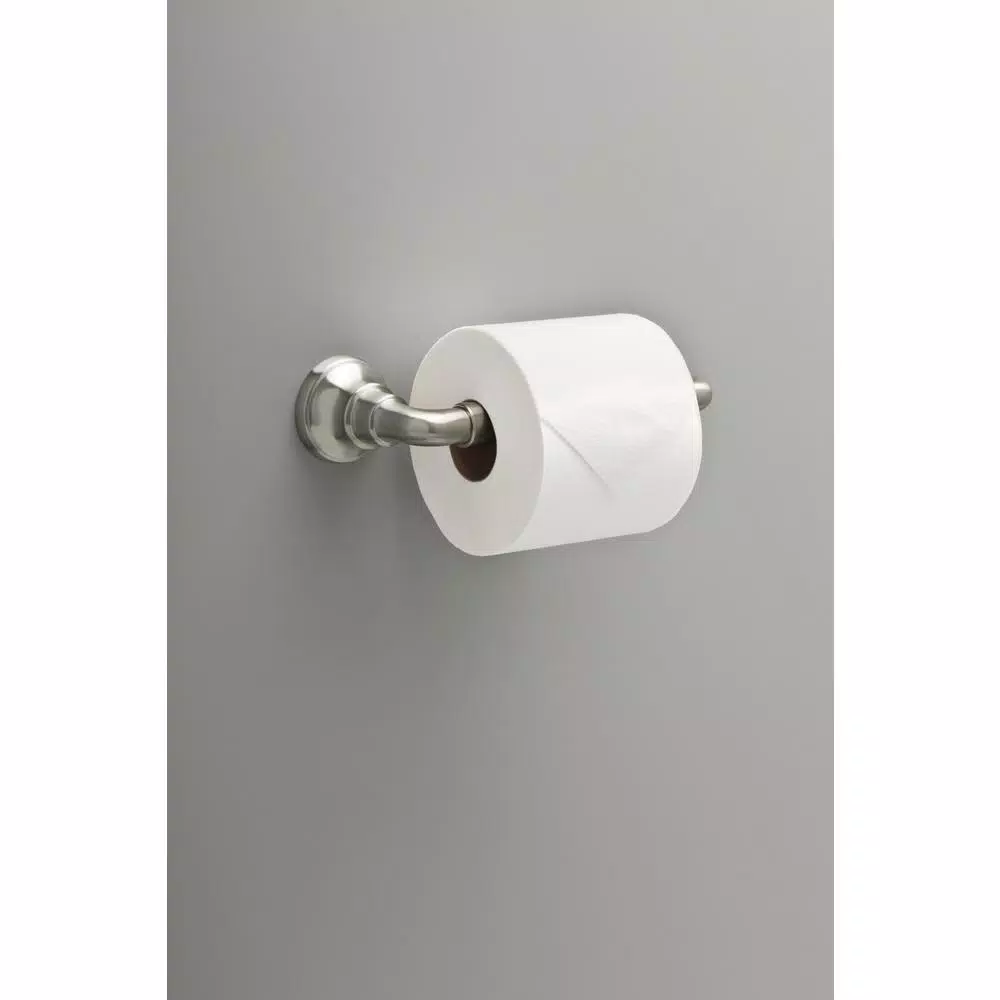 Delta Starmount Toilet Paper Holder, SpotShield Brushed Nickel