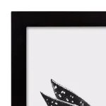 DesignOvation Gallery 11x17 Black Wood Picture Frame Set, Set of 4 thumbnail 4