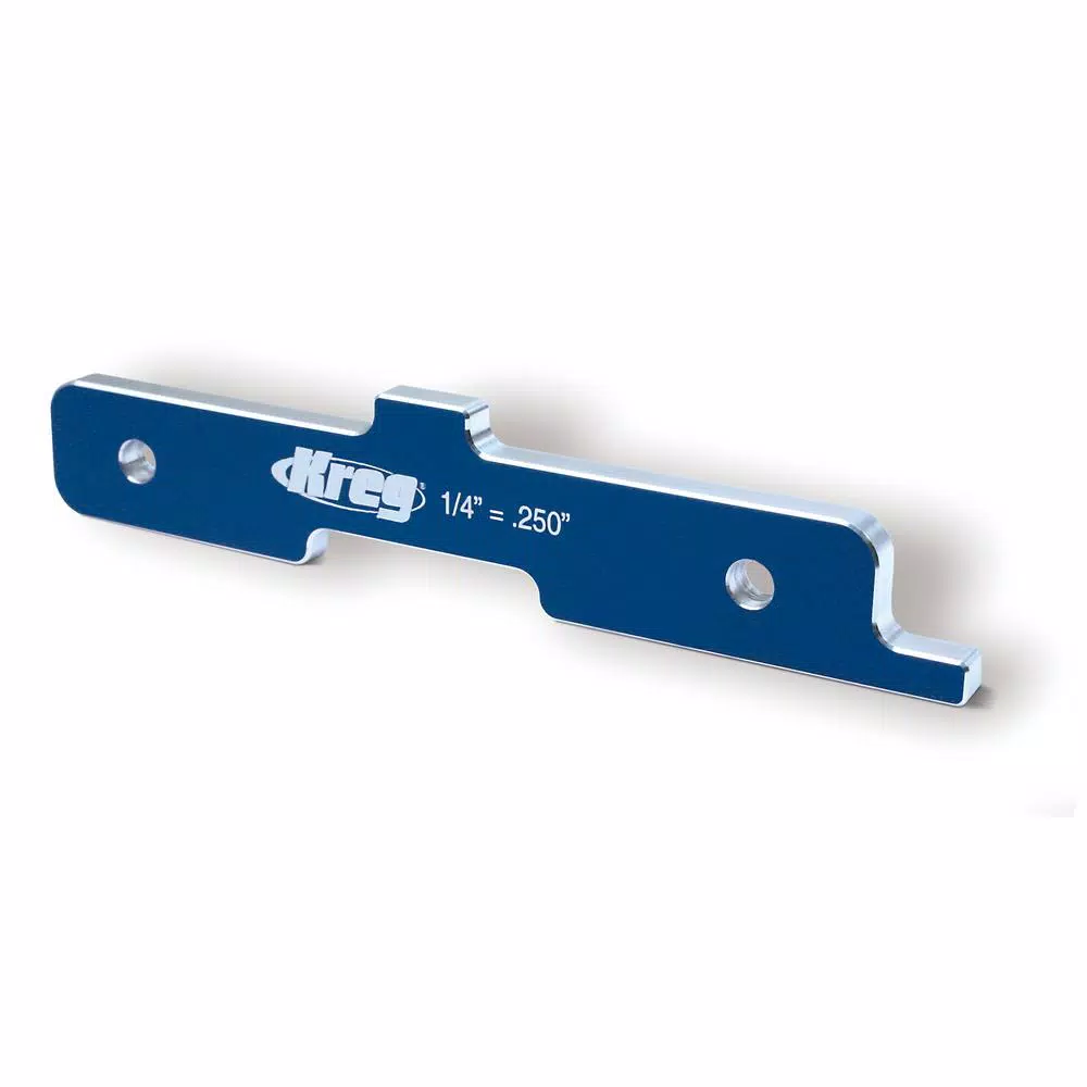 Kreg Precision Router Table Setup Bars - 3-Gauge Aluminum Height Adjustment Tools