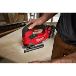 Milwaukee M18 FUEL 18V Brushless Cordless D-Handle Jig Saw Kit with (2) 6.0Ah Batteries thumbnail 13