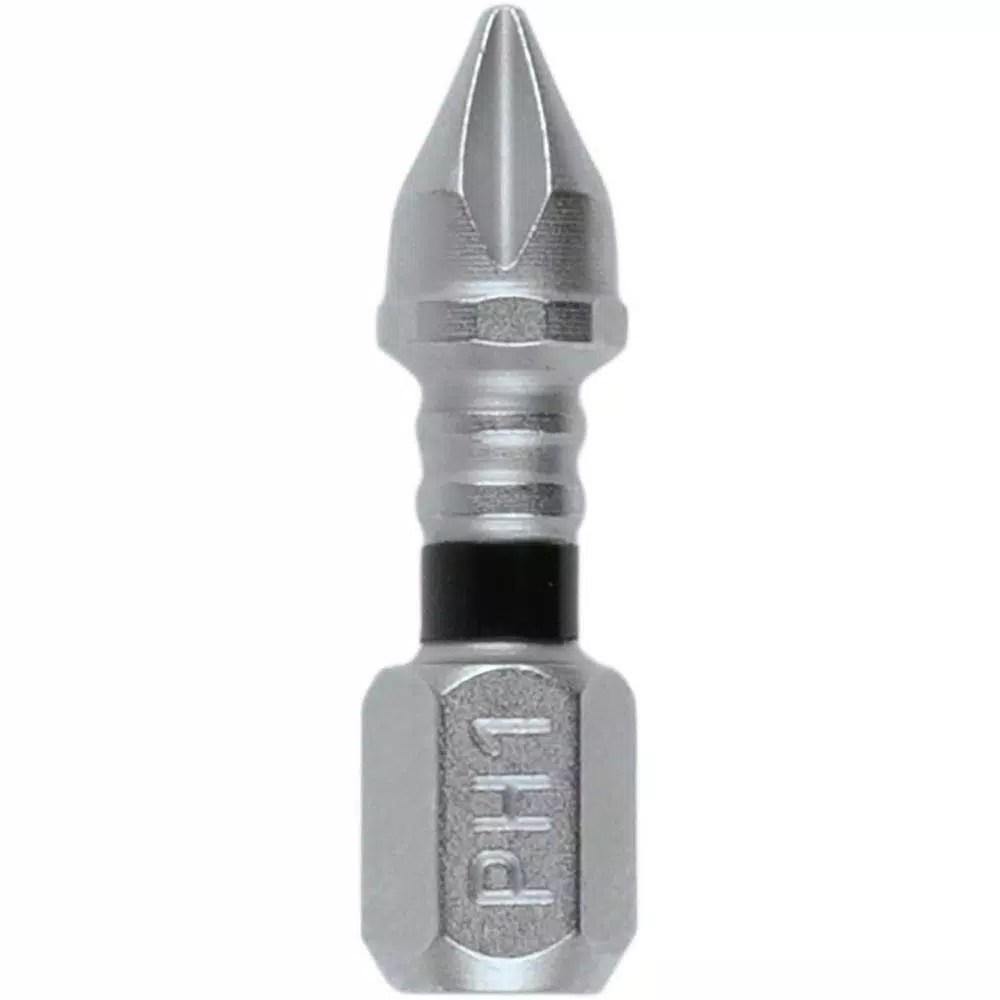 Makita ImpactXPS #1 Phillips 1 in. Insert Bits (5-Pack) for High-Torque Impact Drivers