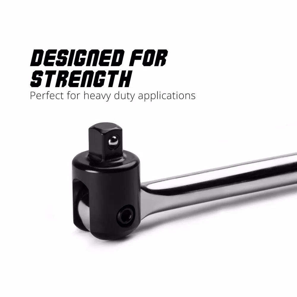 Capri Tools 1 in. Drive 40 in. Extended Leverage Breaker Bar, Chrome Vanadium & Molybdenum