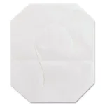Genuine Joe White Half-Fold Toilet Seat Covers, 250 Sheets Per Pack, 20-Pack Case thumbnail 2