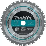 Makita 5-7/8 in. 32-Teeth Carbide-Tipped Metal Cutting Saw Blade thumbnail 1