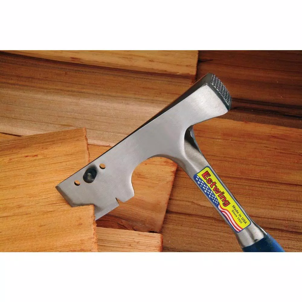 Estwing 35 oz. Shingler's Hammer with Shock Reduction Grip and Blade Claw