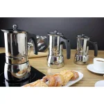 Magefesa Genova 6-Cup Stainless Steel Stovetop Espresso Coffee Maker thumbnail 5