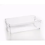 Cook Pro Large Plastic Refrigerator and Freezer Organizer Bin with Built-in Handles thumbnail 5