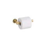 KOHLER Purist Pivoting Toilet Tissue Holder, Brushed Gold thumbnail 1