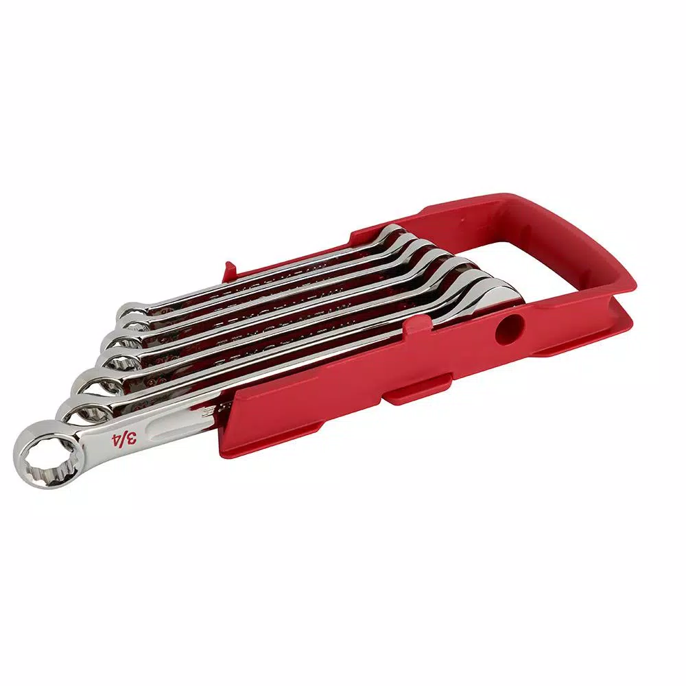 Milwaukee 14-Piece SAE and Metric Combination Wrench Mechanics Tool Set