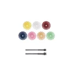 Dedeco Sunburst 5/8 in. Radial Discs 86-Piece Rotary Cleaning and Polishing Assortment thumbnail 1