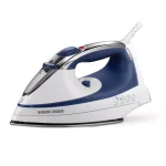 BLACK+DECKER Steam Advantage Traditional Steam Iron, 1200W, Blue thumbnail 1