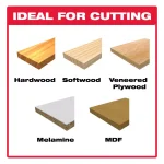 Diablo 8-1/2 in. x 60-Teeth Fine Finish Carbide Circular Saw Blade thumbnail 2