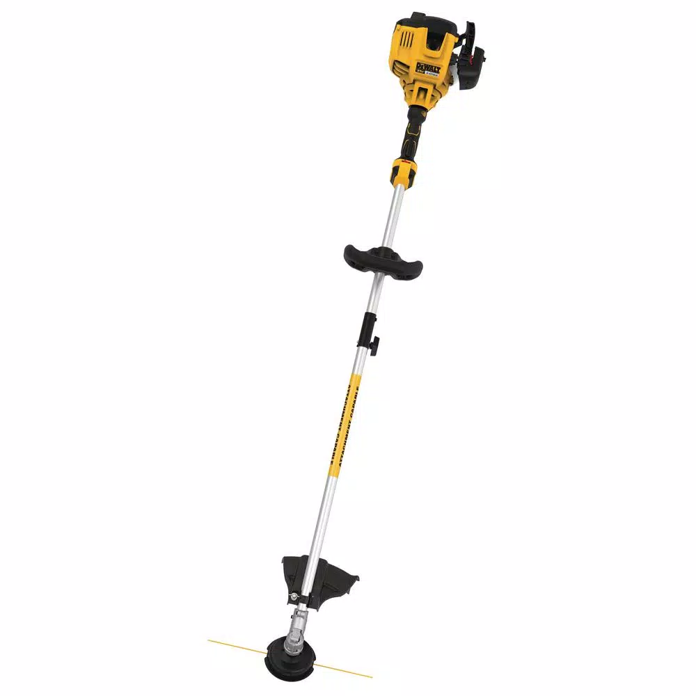 DEWALT 27cc 2-Cycle Gas Straight Shaft String Trimmer, Attachment Capable