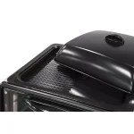 Elite Platinum 8-in-1 Multifunction Convection Toaster Oven Broiler with Rotisserie, 1500W, Black thumbnail 3