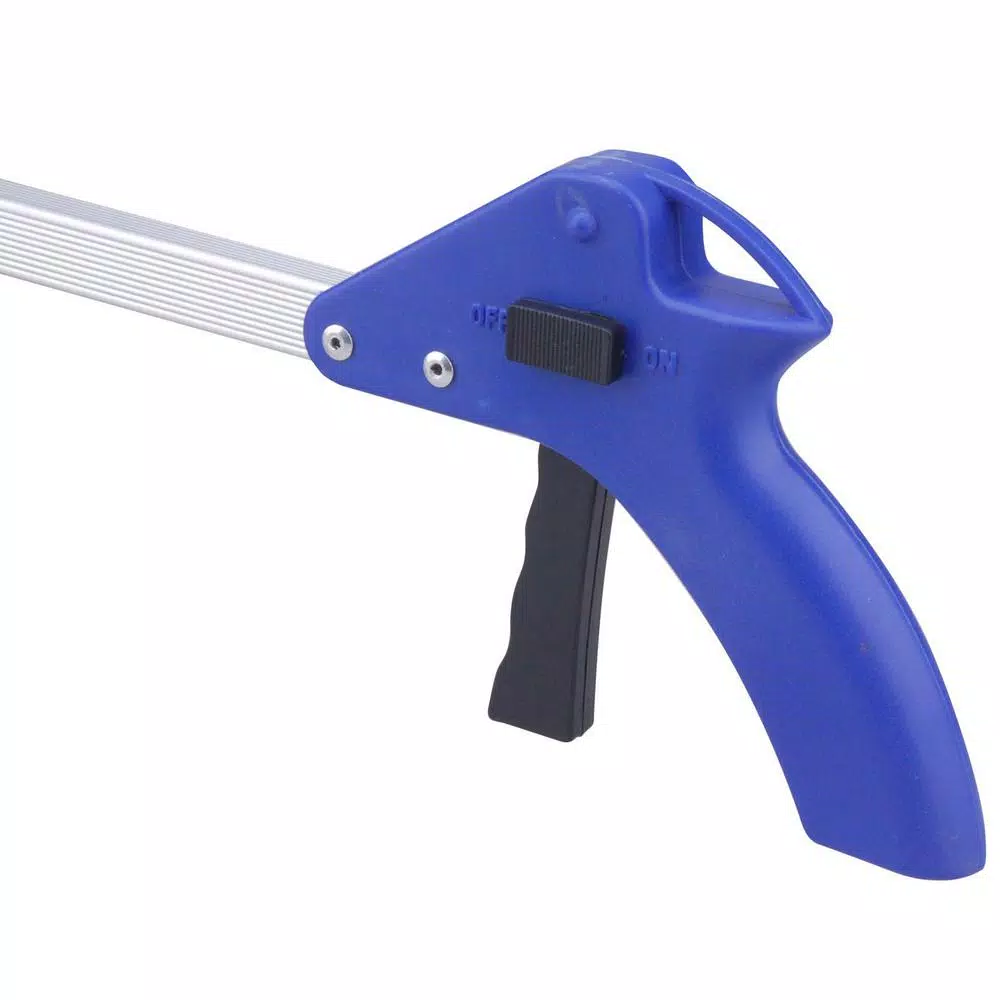 Steel Core 3 ft. Foldable Reaching Tool with Long Arm Claw (2-Pack)
