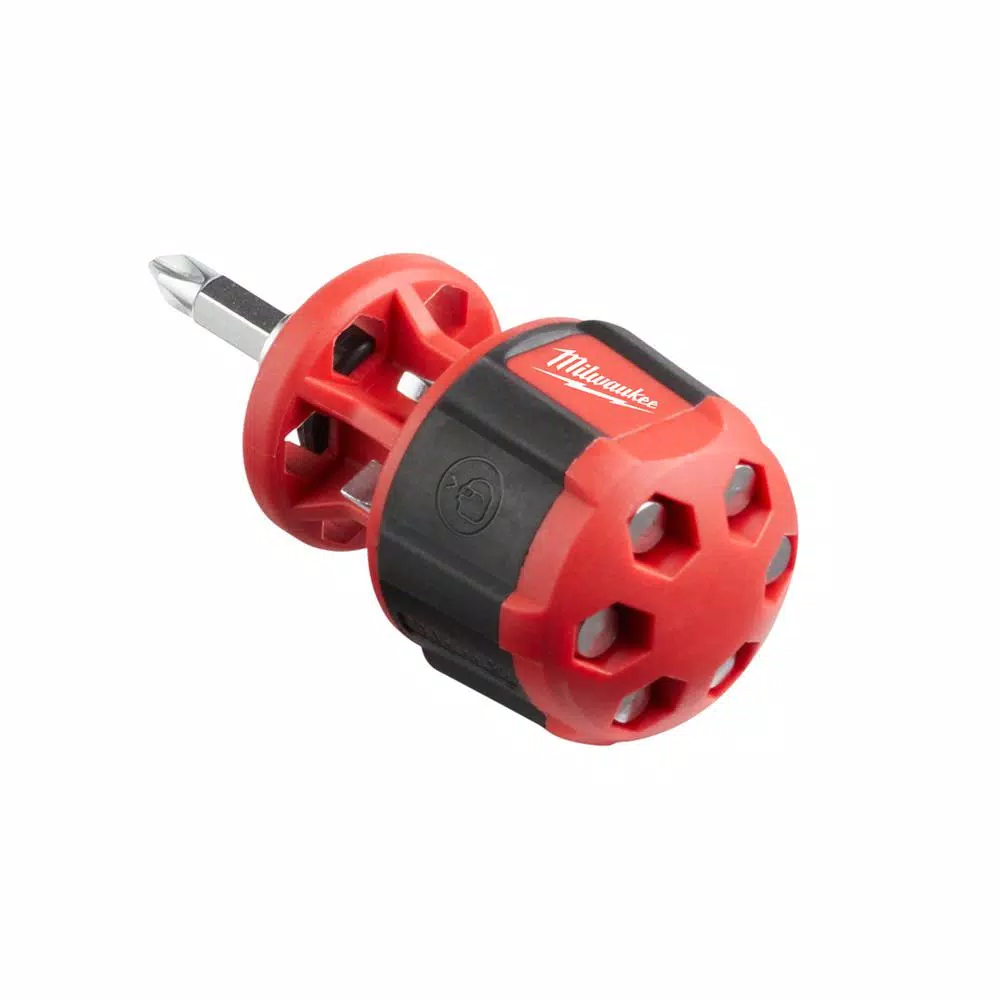 Milwaukee 2-Piece Multi-Bit Screwdriver Set: 9-in-1 Ratcheting & 8-in-1 Compact Drivers
