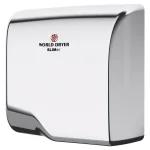 World Dryer Corporation World Dryer SLIMdri L-972A Electric Hand Dryer - Polished Stainless Steel thumbnail 4
