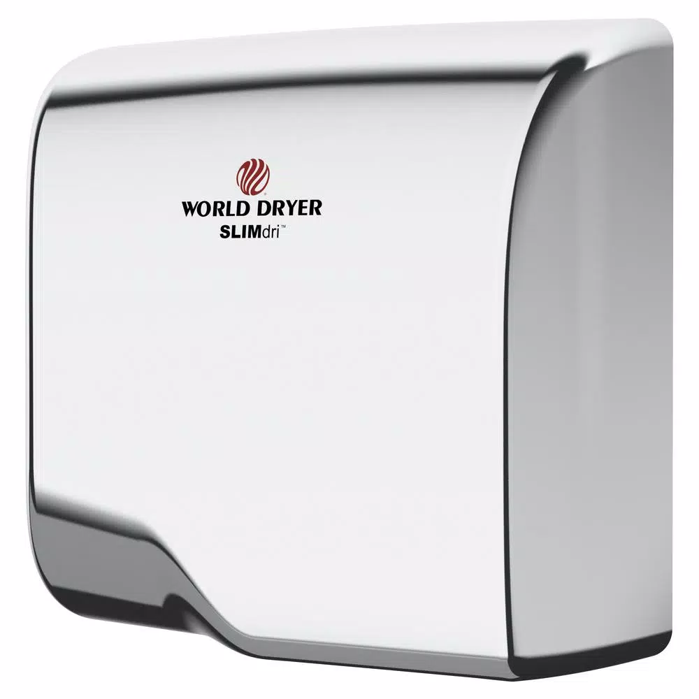 World Dryer Corporation World Dryer SLIMdri L-972A Electric Hand Dryer - Polished Stainless Steel