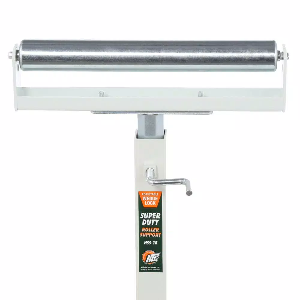 HTC Super Duty Adjustable Pedestal Roller Stand, 28-45.5 in. Height, 500 lb Capacity
