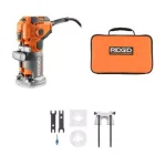 RIDGID 5.5 Amp 1-1/2 HP Compact Fixed-Base Corded Router with Variable Speed thumbnail 3