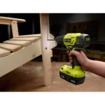 RYOBI ONE+ 18V Cordless 1/2 in. Drill/Driver Kit with 1.5 Ah Battery, Charger, and 20-Piece Impact Rated Driving Kit thumbnail 9