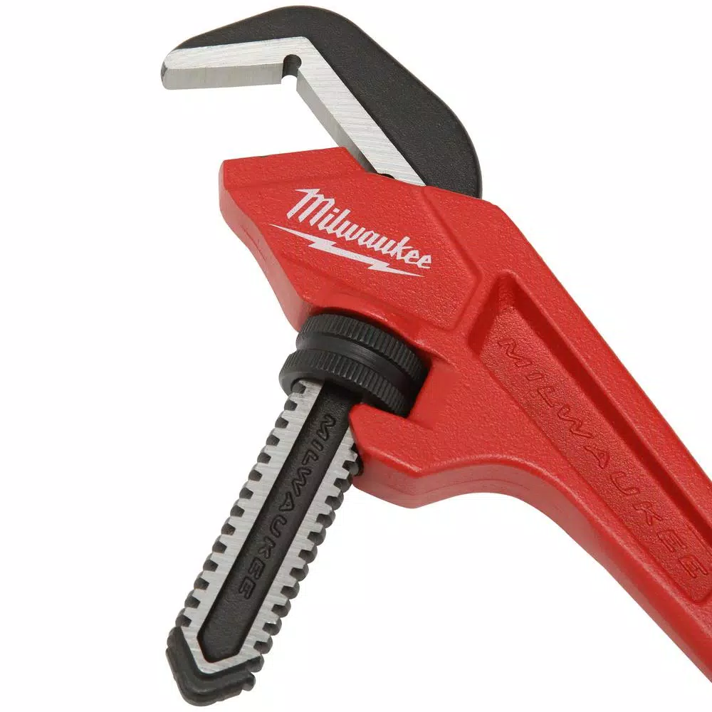 Milwaukee 12 in. Steel Offset Hex Pipe Wrench, 2-5/8 in. Capacity