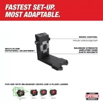 MILWAUKEE 360-Degree Quick Connect Laser Mount Bracket thumbnail 2