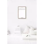 Petal Lane Journey Thoreau Rustic Brown Magnetic Memo Board with 4 Wood Magnets thumbnail 2
