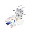 Rapid Care 233-Piece 50 Person OSHA/ANSI Compliant Poly First Aid Kit thumbnail 6
