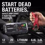 NOCO GB40 1000 Amp 12V UltraSafe Lithium Jump Starter for Up to 6L Gas and 3L Diesel Engines thumbnail 2