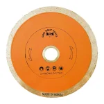 GRIP TIGHT TOOLS 4.5 in. Classic Continuous Rim Diamond Tile Cutting Blade for Porcelain, Ceramic, and Marble thumbnail 1