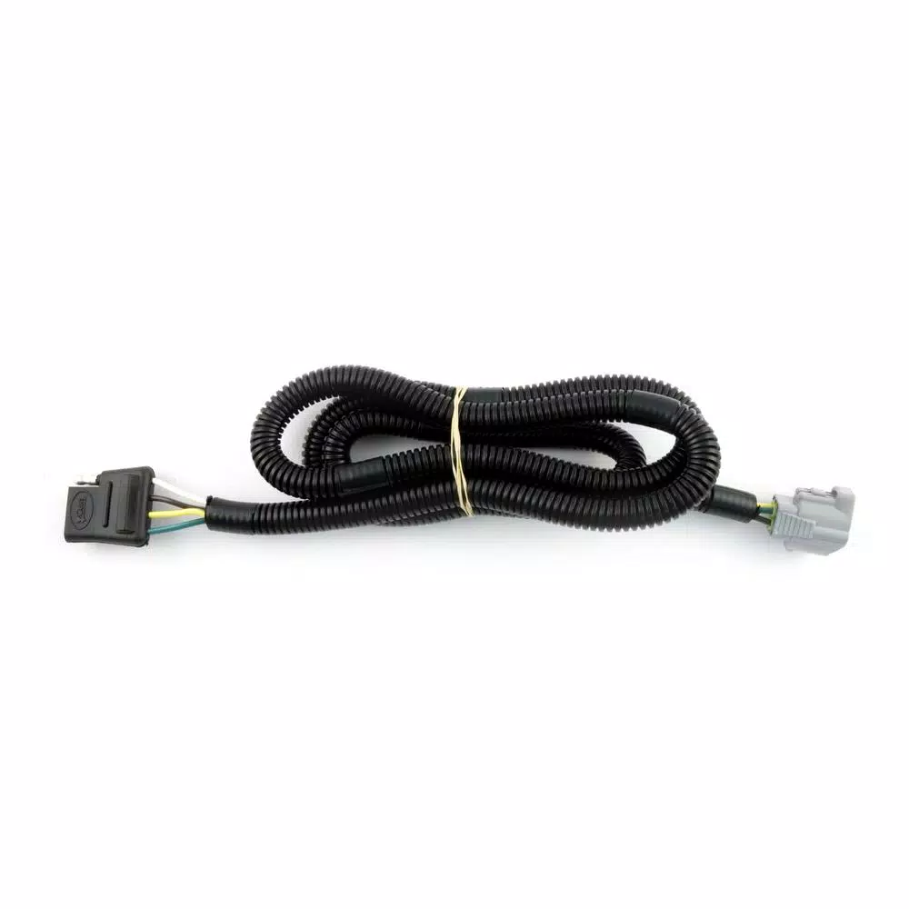 CURT Custom Vehicle-Trailer Wiring Harness, 4-Way Flat, for Lexus RX350 & RX450h