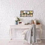Lavish Home 8-Opening Black Matte Collage Picture Frame, 4 x 6 in. Photos thumbnail 4