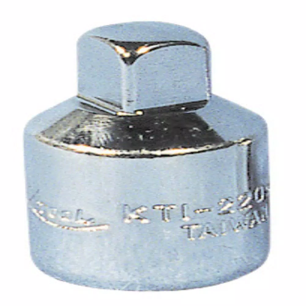 K Tool International K-Tool 3/8 in. Female to 1/4 in. Male Socket Adapter, Chrome Vanadium Steel