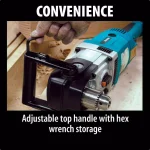 Makita 1/2 in. 10 Amp 2-Speed Reversible Right Angle Drill thumbnail 5