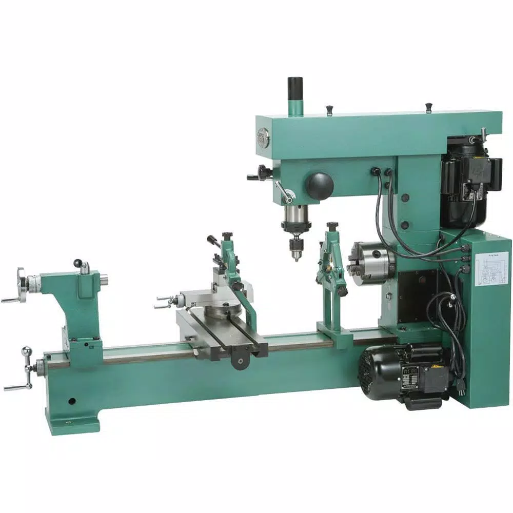 Grizzly Industrial 31 in. Combo Lathe/Mill with 16.5 in. Swing and 3 in. Between Centers