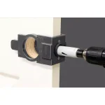 MIBRO Bi-Metal Door Lock and Deadbolt Installation Kit for Wood and Metal Doors thumbnail 8
