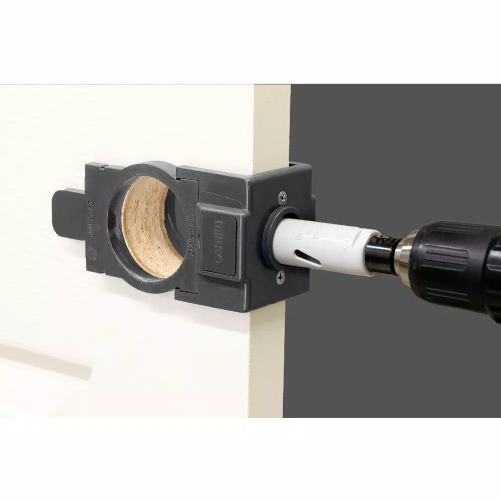 MIBRO Bi-Metal Door Lock and Deadbolt Installation Kit for Wood and Metal Doors