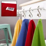 Lavish Home 8-Piece Multi-Color Cotton Kitchen Towel Set with Diamond Weave Pattern thumbnail 4