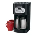 Cuisinart 10-Cup Black Programmable Thermal Coffee Maker with Stainless Accents thumbnail 4