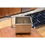 Weston Stainless Steel Manual Meat Mixer, 20 lb Capacity thumbnail 3