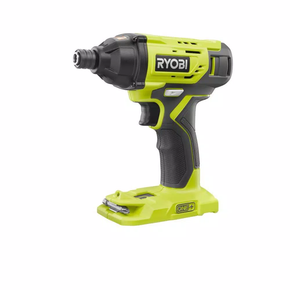 RYOBI 18V ONE+ Cordless 1/4 in. Impact Driver Kit with (2) 1.5 Ah Batteries, Charger, Bag, and 20-Piece Bit Set