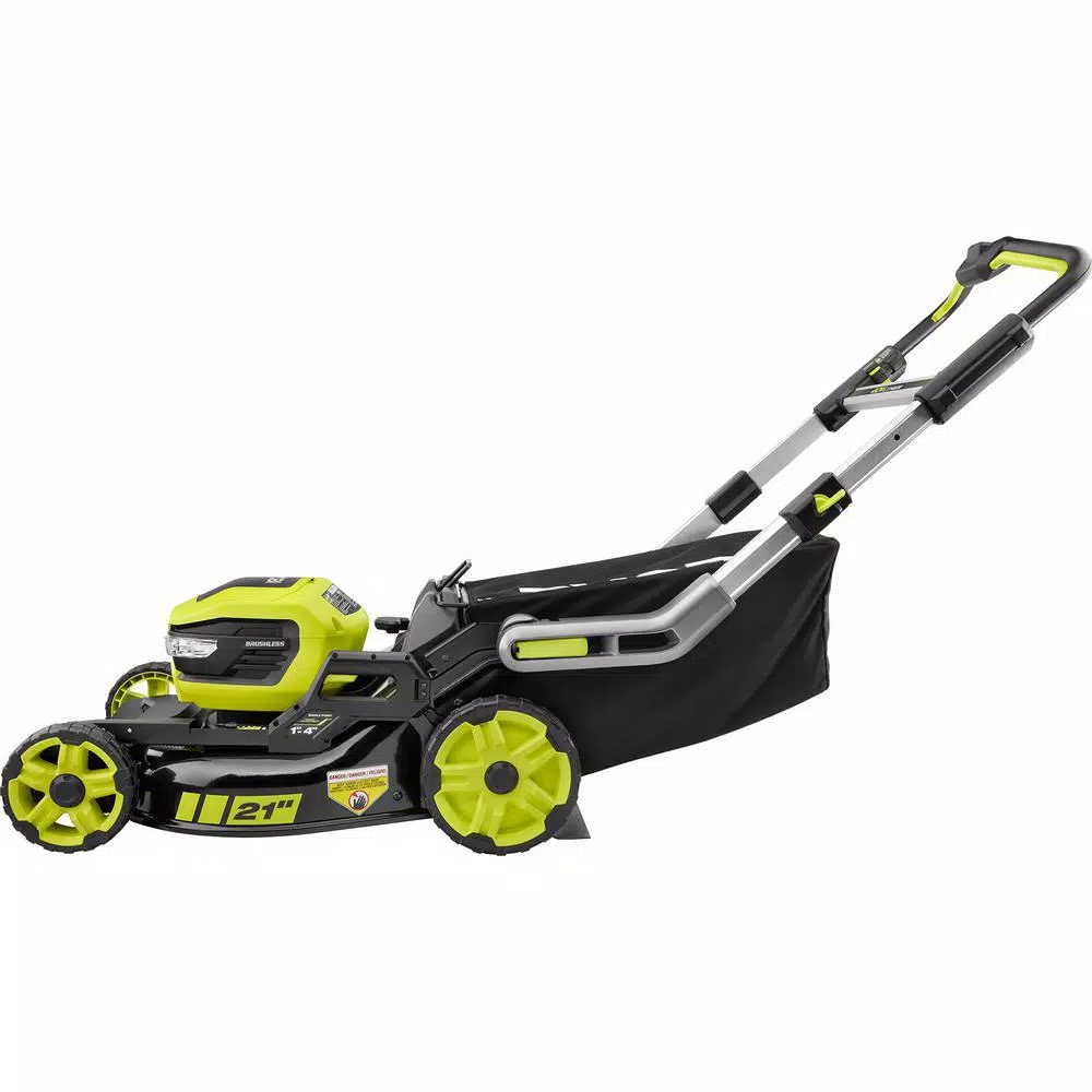 RYOBI 40V 21 in. SMART TREK Brushless Self-Propelled Cordless Mower with 6.0 Ah Battery and Charger