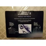 J.A. HENCKELS INTERNATIONAL Henckels International Alcea 65-Piece 18/10 Stainless Steel Flatware Set, Service for 12 thumbnail 5