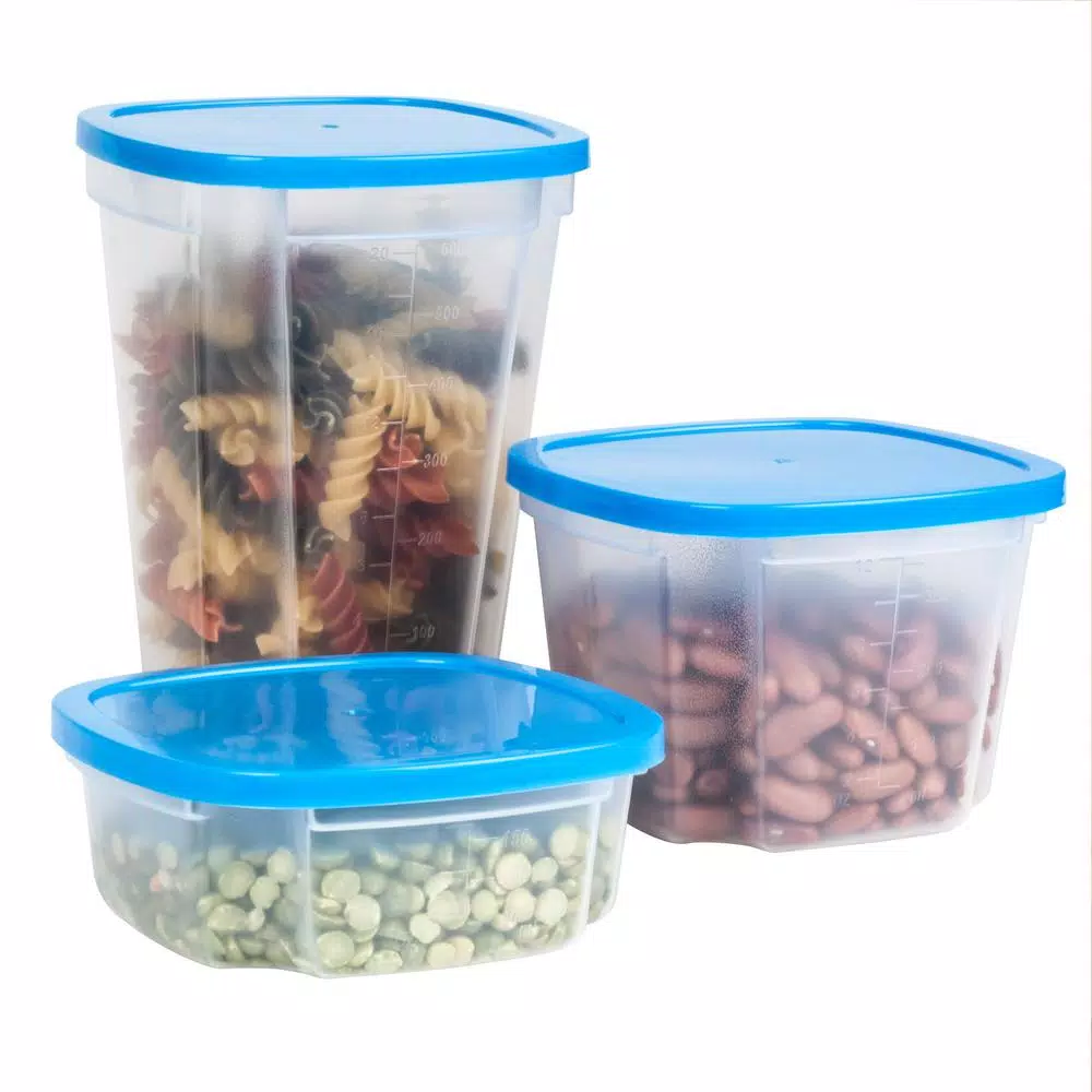 Chef Buddy Swirl Around 49-Piece Food Storage Organizer Set with Interchangeable Lids