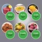Hamilton Beach Professional 1800W Blender with 64 oz. Shatterproof Jar and 4 Program Settings thumbnail 5