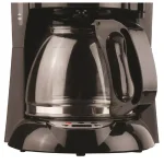 Brentwood 12-Cup Programmable Drip Coffee Maker with Permanent Filter - Black thumbnail 5