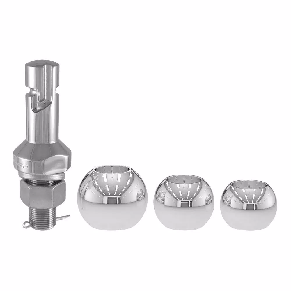 CURT Switch Ball Trailer Ball Set - 1-7/8", 2" & 2-5/16" Balls with 1" x 2-1/4" Shank