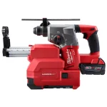 Milwaukee M18 FUEL 1 in. SDS-Plus Rotary Hammer with HAMMERVAC Dust Extractor Kit, (2) 5.0 Ah Batteries thumbnail 6
