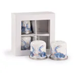 Golden Rabbit Blue Crab Enamelware Salt and Pepper Shakers, Set of 2 thumbnail 3